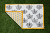 Silent Night Premium Cotton Hand Block Print Bedsheet